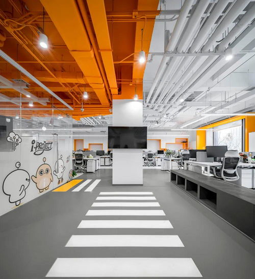互聯(lián)網(wǎng)科技公司辦公室裝修案例 如何通過(guò)逼格彰顯計(jì)算機(jī)服務(wù)