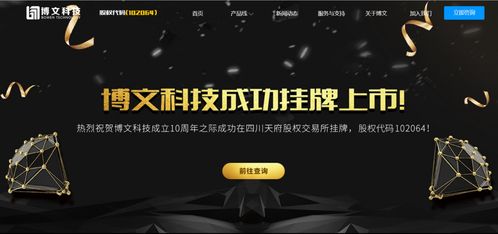 四川博文網(wǎng)絡(luò)科技成功掛牌上市，開啟發(fā)展新篇章